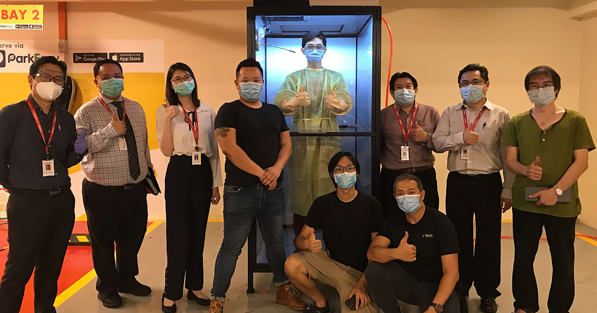Sunway Installs Contactless COVID-19 Testing Pod to Protect Healthcare Workers