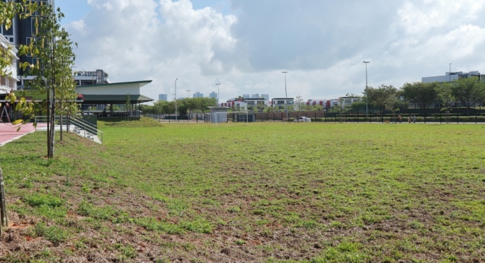 SJK (C) Cheah Fah is furnished with an open grass field to cater outdoor activities pertinent to growing youth development needs