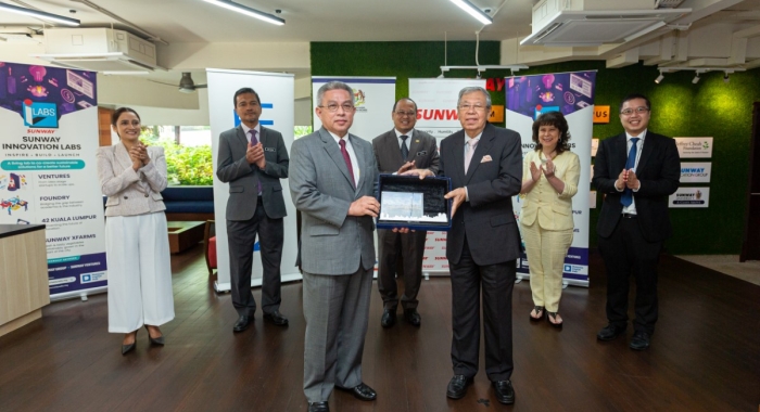 Top leaders from Sunway, MRANTI and MOSTI were present to honour the auspicious moment.