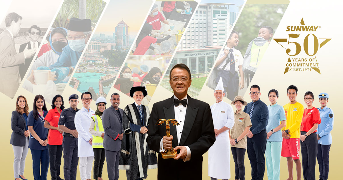 Sunway 50 Years of Commitment