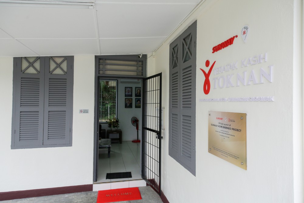 An entrance shot of Teratak Kasih Tok Nan