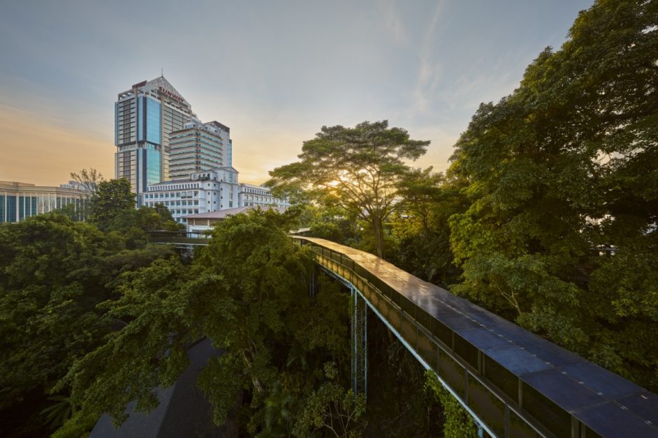 Canopy walk at Sunway City Kuala Lumpur