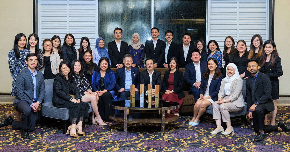 Group photo of Sunway senior leaders