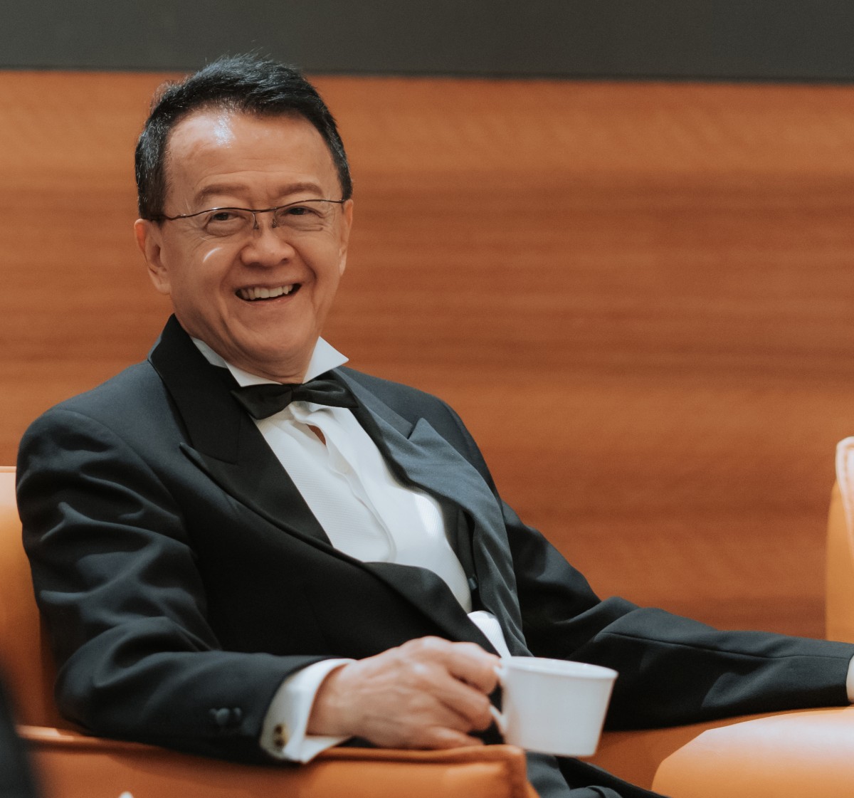 Mid shot of Tan Sri Sir Dr. Jeffrey Cheah KBE AO – Founder and chairman of Sunway Group