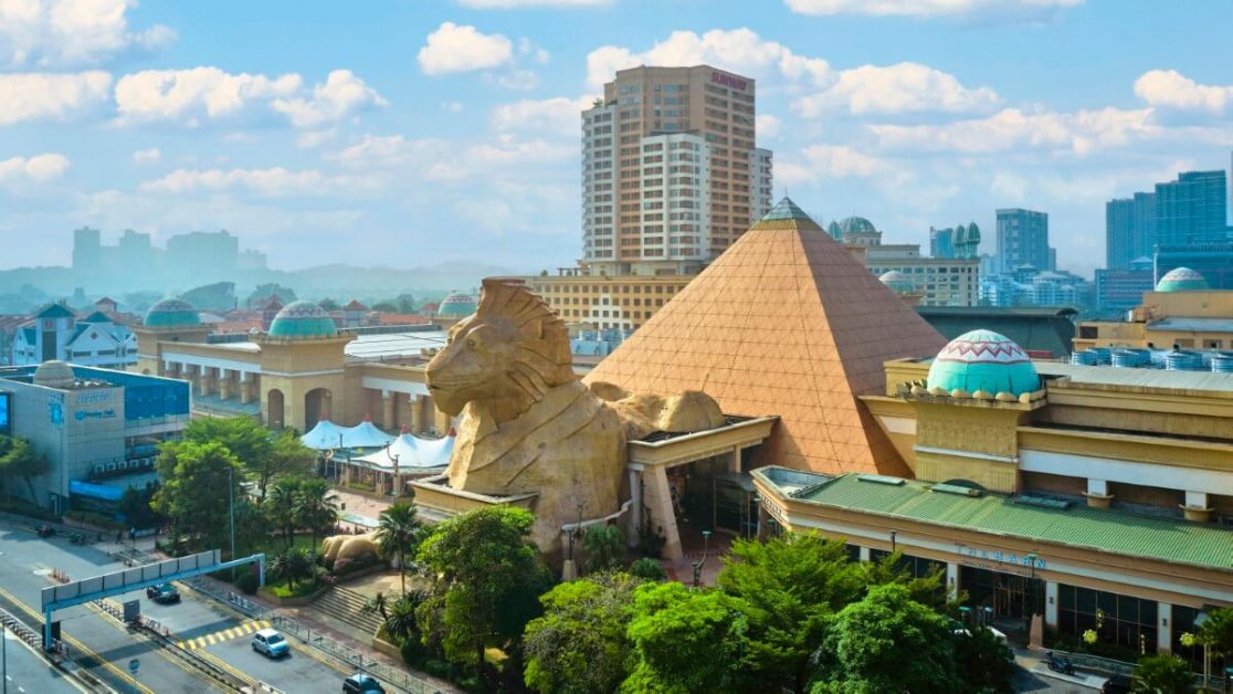Sunway Pyramid is Malaysia’s first themed shopping and entertainment mall