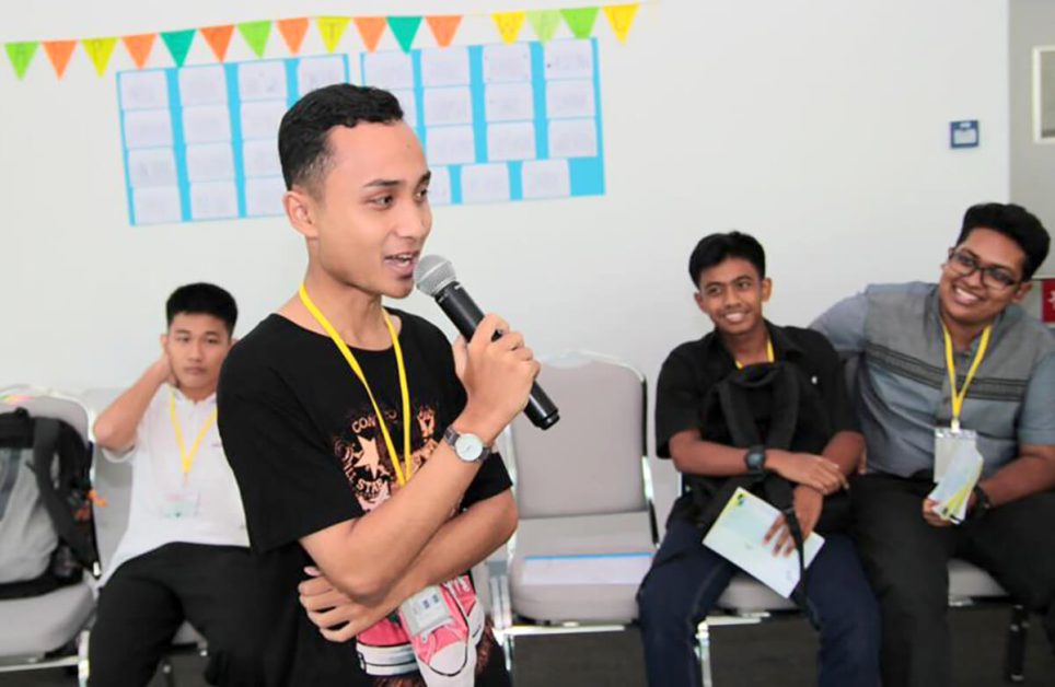 Shamsul as the Community Leader for Consoles of the esports club