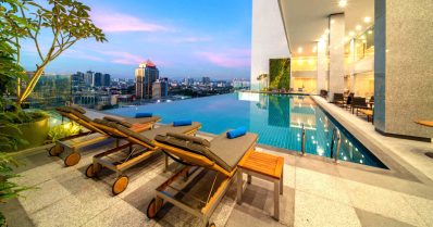 Heated Infinity Pool at Sunway Sanctuary