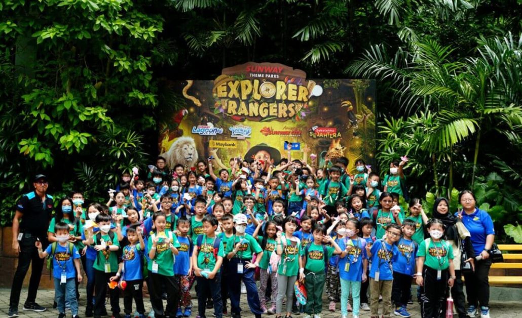 The Explorer Rangers programme introduced by Sunway Theme Parks