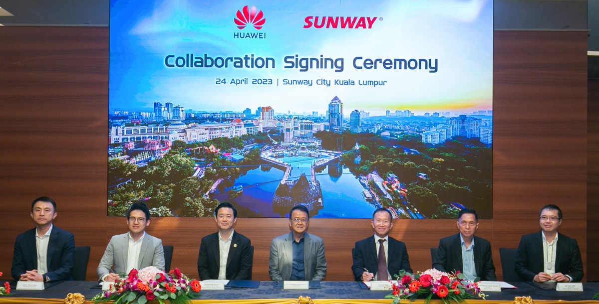 MoU signing between Sunway and Huawei